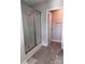 Bathroom with shower and tile flooring at 4081 Port Richmond Ave # 19, Gastonia, NC 28056