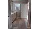 Bathroom with double vanity and access to balcony at 4081 Port Richmond Ave # 19, Gastonia, NC 28056