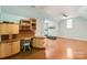 Bonus room with cork flooring and built-in desk at 1873 Farrow Dr, Rock Hill, SC 29732