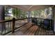 Relaxing deck overlooking lake with built-in awning at 4672 Trails End Rd, Denver, NC 28037