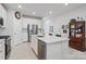 Spacious kitchen featuring stainless steel appliances and an island at 939 Cobbled Way, Fort Mill, SC 29715