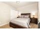 Spacious bedroom with a double bed and closet at 14217 Ridgewater Way, Charlotte, NC 28278