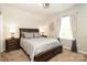 Comfortable bedroom with a double bed and wooden nightstands at 14217 Ridgewater Way, Charlotte, NC 28278
