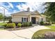Community clubhouse with landscaping and plenty of parking at 14217 Ridgewater Way, Charlotte, NC 28278