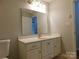 Bathroom with vanity, mirror, and toilet at 8885 Brandon Cir, Concord, NC 28025