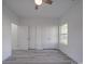 Bedroom with double doors and grey flooring at 560 Geneva Cir, Gastonia, NC 28056