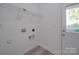 Bright laundry room with exterior access at 560 Geneva Cir, Gastonia, NC 28056