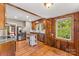 Eat-in kitchen with stainless steel appliances and island at 2523 Kool Park Ne Rd, Hickory, NC 28601