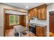 Renovated kitchen with stainless steel appliances and island at 2523 Kool Park Ne Rd, Hickory, NC 28601