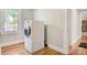 Convenient laundry room with a washer and dryer at 2908 13Th Sw Ave, Hickory, NC 28602