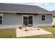 Small patio with two chairs and a table at 6114 Bellastead Dr, Charlotte, NC 28214