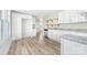 Modern kitchen with white shaker cabinets and granite countertops at 185 17Th Se St, Hickory, NC 28602