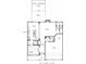 First floor plan showing kitchen, Gathering room, and garage at 2036 White Cypress Ct # Kh10, Charlotte, NC 28216
