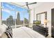 Bright bedroom boasts stunning city views at 215 N Pine St # 3705, Charlotte, NC 28202