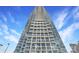 Tall modern highrise building with many balconies and windows at 215 N Pine St # 3705, Charlotte, NC 28202