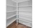 Walk-in pantry with ample shelving at 3109 Colyer Pl, Charlotte, NC 28205