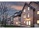 Luxury townhomes with brick exteriors and private patios at 3109 Colyer Pl, Charlotte, NC 28205