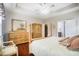 Bright bedroom with a king-size bed and plenty of natural light at 8928 Carneros Creek Rd, Charlotte, NC 28214