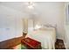 Charming bedroom with double doors and hardwood floors at 8928 Carneros Creek Rd, Charlotte, NC 28214