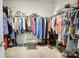 Spacious walk-in closet with ample shelving and hanging space at 8928 Carneros Creek Rd, Charlotte, NC 28214