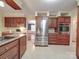 Kitchen with stainless steel appliances and granite countertops at 3028 Mt Vernon Dr, Gastonia, NC 28056