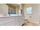Clean bathroom with double vanity and a toilet at 775 Kathy Dianne Dr, Fort Mill, SC 29707