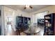Dining room with a round table and chairs, open to the kitchen at 775 Kathy Dianne Dr, Fort Mill, SC 29707