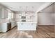 Modern kitchen island and stainless steel appliances at 2235 Hedgecliff Rd # 4, Kannapolis, NC 28025