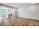 Bright living area with hardwood floors and kitchen views at 2235 Hedgecliff Rd # 4, Kannapolis, NC 28025