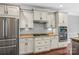 Well-equipped kitchen featuring ample cabinetry and stainless steel appliances at 141 Planters Dr, Statesville, NC 28677