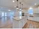 Spacious kitchen featuring a large island and stainless steel appliances at 2716 Manor Stone Way, Indian Trail, NC 28079