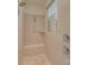 Walk-in shower with built-in seat and multiple shower heads at 2716 Manor Stone Way, Indian Trail, NC 28079