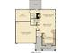 First floor plan showing kitchen, den, and Gathering room at 16835 Cozy Cove Rd, Charlotte, NC 28278