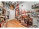 Charming office space featuring circus-themed decor and hardwood floors at 310 Arlington Ave # Multiple, Charlotte, NC 28203