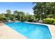 Inviting swimming pool with ample deck space for lounging at 127 Spring Oaks Dr, Troutman, NC 28166