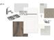 Kitchen design details with white cabinets, granite countertops, and flooring at 143 Ella Claire Dr, York, SC 29745