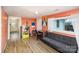 Cozy living room featuring a sofa and a view into hallway at 12137 Renee Ford Rd, Stanfield, NC 28163