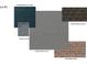 Home exterior finishes include a dark blue accent, gray siding, and weathered wood shingles at 136 Ella Claire Dr, York, SC 29745