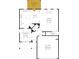 First floor plan displays a spacious great room, kitchen, and dining area with access to a covered patio at 136 Ella Claire Dr, York, SC 29745