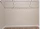 Spacious closet with wire shelving at 515 Tates Trl # 39, Cramerton, NC 28032