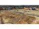 Aerial view of a new home community under construction at 15010 Caspian Way, Charlotte, NC 28278