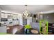 Modern kitchen with white cabinets and granite countertops at 307 Elm St, Belmont, NC 28012