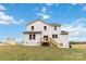 Two-story house with light beige siding and wooden deck at 1038 Heath Helms Rd, Monroe, NC 28110