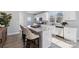 Modern kitchen with stainless steel appliances and granite countertops at 1038 Heath Helms Rd, Monroe, NC 28110