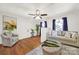 Versatile bonus room with hardwood floors and ample seating at 109 N York St, Lancaster, SC 29720