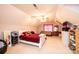 Spacious bedroom with a large bed, plenty of storage and a ceiling fan at 2640 Ironwood Dr, Hickory, NC 28602