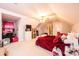 Bedroom with a desk, dresser, and a queen bed at 2640 Ironwood Dr, Hickory, NC 28602