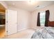 Bright bedroom with window, closet, and neutral walls at 2640 Ironwood Dr, Hickory, NC 28602