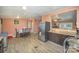 Kitchen with stainless steel appliances and dining area at 1036 Lakeland Ave, Lincolnton, NC 28092