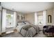 Bedroom with neutral decor and window seating at 659 Hosta Dr, Fort Mill, SC 29715